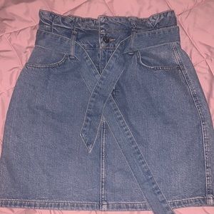 Jean Mini Skirt